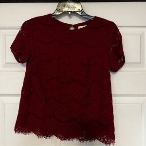 Red top size small